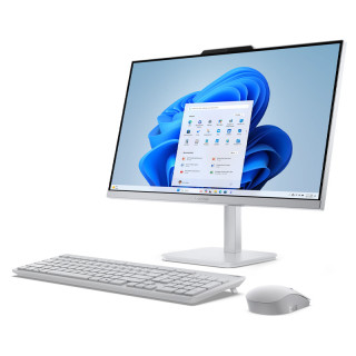 All-in-One Lenovo A100 i3 8GB 512GB SSD 23.8" FHD Wi-Fi 6