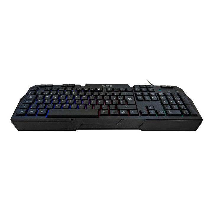 Kit Gamer TEROS TE-4063N | Teclado, Mouse, Auriculares y Mouse Pad