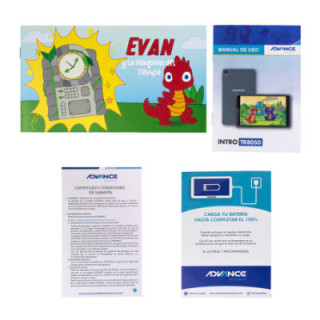 TB ADV 8" 4G 2GB 32GB BLUE Tablet Advance Intro TR8050