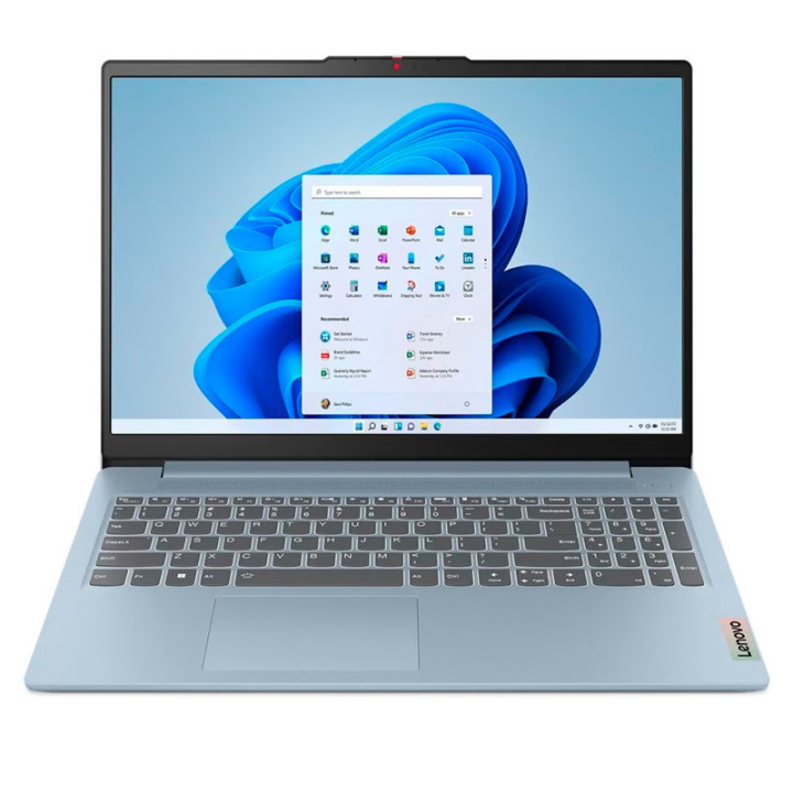 Notebook Lenovo IdeaPad Slim 3 15IAN8 15.6" FHD TN Core i3-N305 1.8 3.8GHz 8GB LPDDR5-4800 2