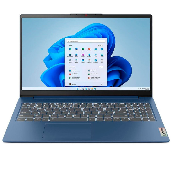 Notebook Lenovo IdeaPad Slim 3 15.6" FHD TN Core i5-12450H 2.0 4.4GHz 8GB LPDDR5-4800 2